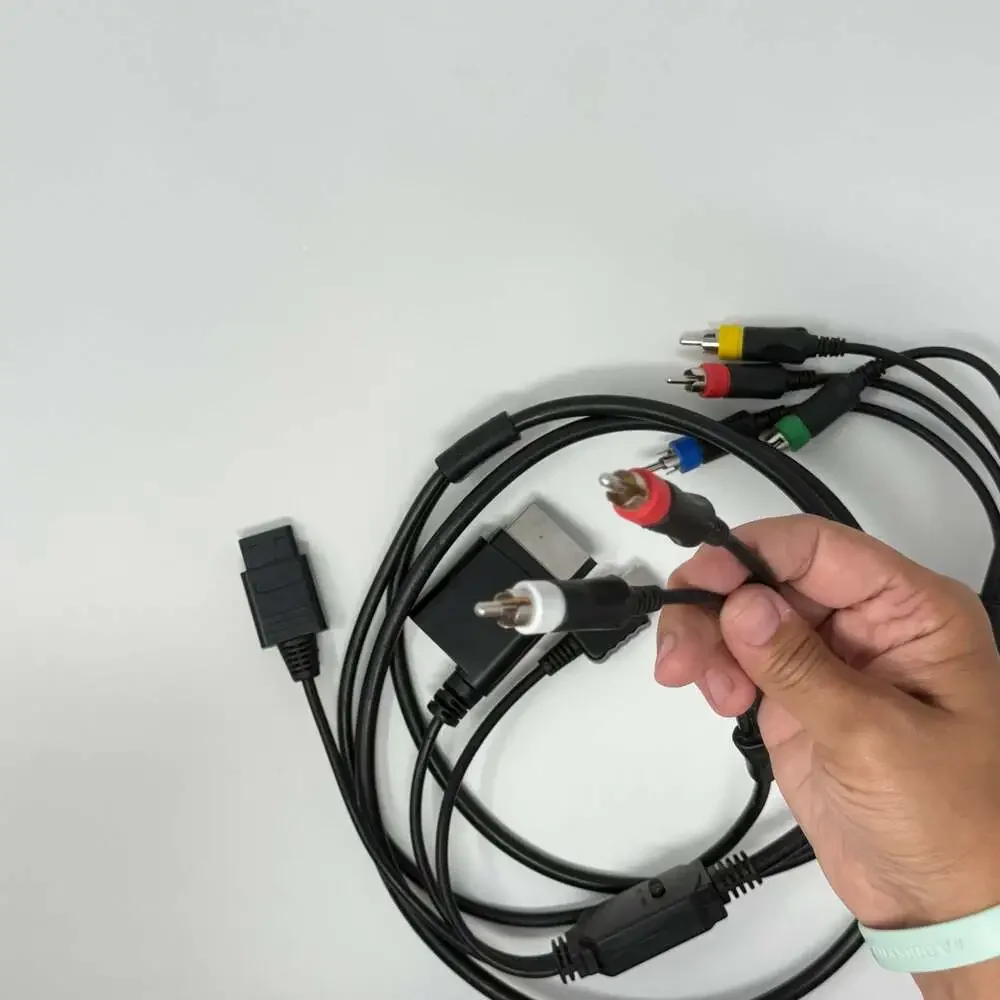 Universal 3-in-1 Component AV Cable for PS2/PS3, Wii, and Xbox 360